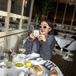 Oranicha Krinchai Instagram – Luncheon 🍋🍝 #GalaxyZFlip5 Loulou Paris Restaurant