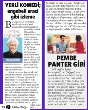 Ozan Dağgez Instagram - Çok teşekkürler🙏🏼 @sinakologlu @milliyetgazetesii @afiliask @kanald