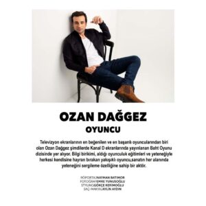 Ozan Dağgez Instagram - beMan Eylül sayısında sizlerleyim 😀📸 @bemanmagazine  @nalanyildirimmenajerlik