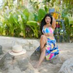 Pallavi Mukherjee Instagram - Time for sun, sand, fun 🏖☀️ @fairplay_india Wearing @angelcroshet_swimwear 💙 📷 @patu38 #thisisthelife #phuketthailand #grwm #fpexclusive #beachparty #fairplayindia #beach #summer #sun #sand #champagne #beachlife #waves #travel Phuket