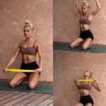 Pamela Reif Instagram – Upper Body + Booty Band 🤎🔥seems easy but is magic for your back & posture 🧷 save it for later! 

📺 find the full 10min real-time Version in YT & comment if you tried it! 

This workout is not sweaty at all, it focusses on the strength and activation of your muscles, also great if you don’t have any heavy equipment at home. It burns like fireeee ☄️ If you are sitting a lot or have an office job, this should work great for you as well! 

– MAIN FOCUS: Back, Shoulders + Posture
– SECONDARY MUSCLES: Core / Abs, Triceps, Biceps

1. START YOUR GYM WORKOUT with this video for muscle activation. Makes such a difference once you grab heavy weights!
2. DO IT AT HOME for minimal equipment & maximum burn.
3. You can INCREASE INTENSITY by using a stronger Booty Band or 2 at once.
4. Use it as a BURN OUT in the end of any session.

🎵 My Love by @leighannepinnock & @ayrastarr 

#pamelareif #workout #fitness #upperbody #muscle