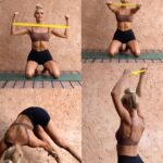 Pamela Reif Instagram – Upper Body + Booty Band 🤎🔥seems easy but is magic for your back & posture 🧷 save it for later! 

📺 find the full 10min real-time Version in YT & comment if you tried it! 

This workout is not sweaty at all, it focusses on the strength and activation of your muscles, also great if you don’t have any heavy equipment at home. It burns like fireeee ☄️ If you are sitting a lot or have an office job, this should work great for you as well! 

– MAIN FOCUS: Back, Shoulders + Posture
– SECONDARY MUSCLES: Core / Abs, Triceps, Biceps

1. START YOUR GYM WORKOUT with this video for muscle activation. Makes such a difference once you grab heavy weights!
2. DO IT AT HOME for minimal equipment & maximum burn.
3. You can INCREASE INTENSITY by using a stronger Booty Band or 2 at once.
4. Use it as a BURN OUT in the end of any session.

🎵 My Love by @leighannepinnock & @ayrastarr 

#pamelareif #workout #fitness #upperbody #muscle