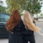 Pamela Reif Instagram - mom ♥️ every (fake) blondie needs a brownie 👀 AND don’t forget to check your emails for the pre access shopping links for éla!! 💌 Each link only works for 48h, so don’t miss your chance to get our brandnew haircare 🥰 you (or at least your hair höhö) will love it! 🫶🏼 And comment what you ordered, if you got your link 👀🤓🤓🤓 I check my comments & DMs nonstop #mom #love #hair