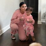 Paola Shea Instagram - Matching outfits at grandma’s house wearing the flip flops @drsteverad gifted me!