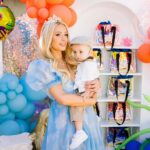 Paris Hilton Instagram - Sliving under the sea with Baby P for his first birthday! 🥹🎈🧜🏻‍♀️🐠🐳✨ A magical day for the most magical smiley boy. My life is forever changed thanks to you Phoenix! 💙 Thank you for making me the luckiest #SlivingMom 🥰✨ Beverly Hills, California