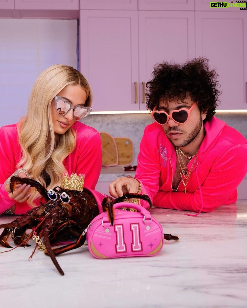 Paris Hilton Instagram - Can’t wait to share what @ItsBennyBlanco and I cooked up for #ValentinesDay with my #BeAnIcon cookware collection! 👩🏼‍🍳🦞🔥Full video dropping soon. 👀✨ Beverly Hills, California