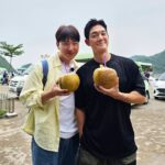 Park Jae-min Instagram - # 민석이와 저의 배낭 여행기가 궁금하신 분은 이번 주 토요일 KBS2 배틀트립2 본방사수!