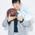 Park Jae-min Instagram - # Nike basketball and teddy bear 📷출처 : 주부생활 11월호📚