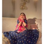Parvati Sehgal Instagram - 🦚 मोरनी बनके 🦚 #indian #traditional #janamashtami #bannichowhomedelivery Film City