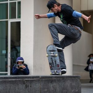 Pat Duffy Instagram - Blast in Barcelona, broke a rib 🍖 but pain managed w/🍦n ☕️ and slamming.  Thanks @planbofficial @paulomacedoo @devinlopezz @aureliengiraud for the trip especially @twinkstpk for the time & energy 📹 photos by @pal_photo shout @soursolution for the hospitality @etniesskateboarding @ojwheels @paradoxgrip @fkdbearings @independenttrucks @oglabsgenetics