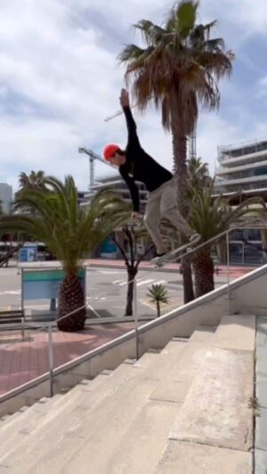 Pat Duffy Instagram - Some Barcelona clips from @planbofficial Code filmed by @twinkstpk im not a big bday guy but WTH u only live once(until the next 1)ill be in Barcy on family/skateboarding/50bday vacation 1/13-1/22/24 come hang skateboard party relax rage bowl dance eat drink smoke whatever!! Rain or shine!☀️🌦☀️☀️ #uareinvited #hemiesnspliffs #stackinclips #macbalife #europeanvacation