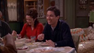 Patricia Heaton Instagram - The 9 stages of Thanksgiving dinner as told by #EverybodyLovesRaymond 🍗 
@PhilRosenthal @bradgarrett @tvland