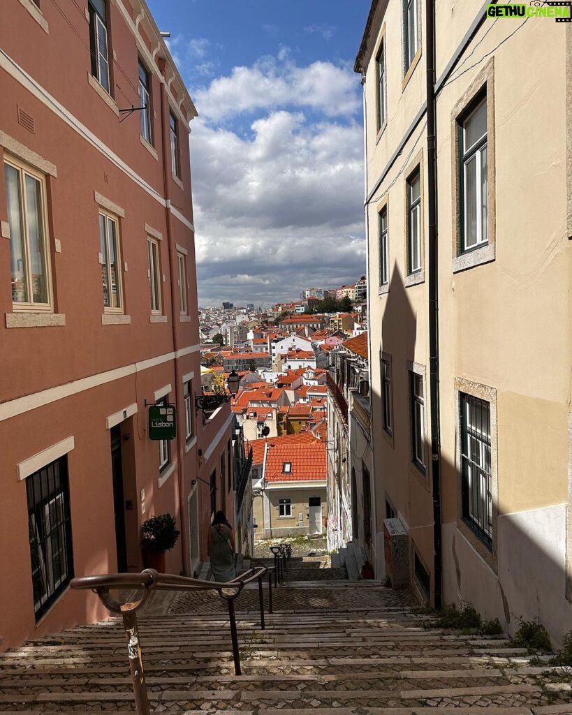 Patricia Heaton Instagram - So Portugal happened. Went with best pals Craig and Laura to visit my dear niece (and fabulous life coach/somatic therapist) Madison @radiantsomatics for our first visit to Lisbon. What a fantastic city! The National Tile Museum is a must-visit - it starts out somewhat modestly and then blows your mind as your reach the top floor. Lisbon, Portugal