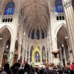 Patricia Heaton Instagram - I had the privilege of attending Tim Keller’s memorial yesterday at St. Patrick’s Cathedral in NYC. It was beautiful, moving and emotional. Tim was a constant presence in our lives from before we were married, mostly through his taped sermons (now available on podcast). I am so grateful to have lived at the same time as Tim and his wife Kathy, so grateful that they gave their lives to making the gospels clear and alive. @timkellernyc