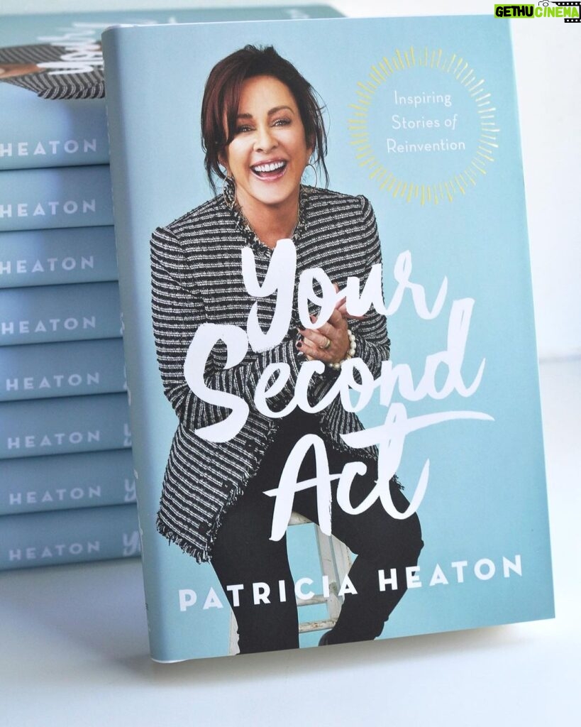 Patricia Heaton Instagram - Happy 3 year anniversary to YOUR SECOND ACT! I am so proud of this book and continue to be in awe and inspired by all of your amazing stories. #YourSecondAct - Inspiring Stories of Reinvention: bit.ly/yoursecondact . . .  #YourSecondAct #bookstagram #booksofinstagram #bookclub #igbooks #bookrecommendations #igreads #christianbooks #booklover #hopewriters #bookaholic #authorsofinstagram #currentlyreading #dailyinspiration #purpose #gratitudequotes #dailyquotesforinspiration #intentionallife #upliftingquotes #selfgrowthjourney