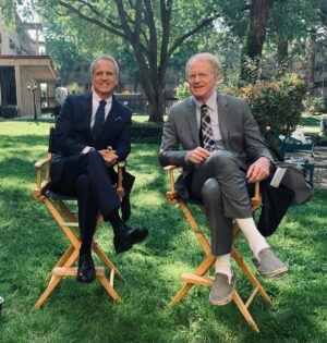 Patrick Fabian Instagram - Nothing better than a Set Hang with #EdBegleyJr!

Howard & Cliff
#BetterCallSaul

@bettercallsaulamc 
@amcplus 
@amc_tv 
@sptv 
#setlife #showbizfun
