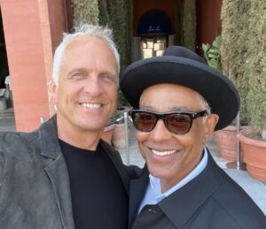 Patrick Fabian Instagram - Birthday Love to the Best Smile & Suit Combo in the Business…#GiancarloEsposito !
🙏💙

@thegiancarloesposito 

#BetterCallSaul
@bettercallsaulamc 
@amc_tv 
@sptv