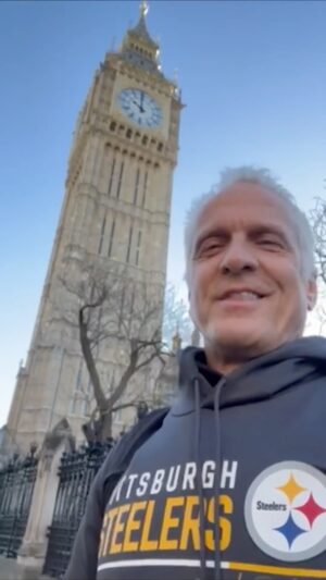 Patrick Fabian Instagram - @mrpatrickfabian said it best 🙌 Where are you repping the Black & Gold from?! 

#HereWeGo | #SteelersNation