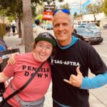 Patrick Fabian Instagram - I’m an empty suit & a smile without WRITERS. Proud to stand alongside my #Union Sisters & Brothers. Here’s writers from #Lucifer #VeronicaMars, #Bull, #Doxxed, #Dynasty, #Barry @sagaftra @wgawest @wgaeast #UnionStrong 💪 @mremilyheller @chrisrafferty @thatelaineloh @travisadonnelly #RobThomas