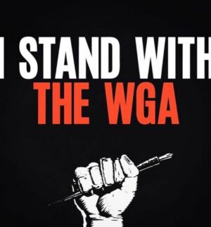 Patrick Fabian Instagram - I’m an empty suit & a smile without WRITERS. Proud to stand alongside my #Union Sisters & Brothers.

Here’s writers from #Lucifer  #VeronicaMars, #Bull,
#Doxxed, #Dynasty, #Barry

@sagaftra 
@wgawest 
@wgaeast 
#UnionStrong 💪

@mremilyheller @chrisrafferty @thatelaineloh @travisadonnelly #RobThomas