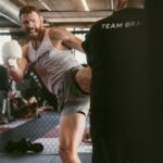 Paul Felder Instagram - Back in the lab today @marquez.mma with @seanbradymma and crew. Trying to find more balance between MMA and endurance training. Day 6 in the books. Big shout to @_curtisee for amazing 📸 work! @fewwillhunt for the swag bag 🫡 and coach John for the work. This sport is has been my life and sometimes it takes a moment you wouldn’t expect to remind you. #ironlung #philly #backinthelab On and then I ran 13.miles. (Cardio kills)