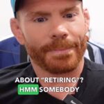 Paul Felder Instagram - “Retired”. There’s always room for more.