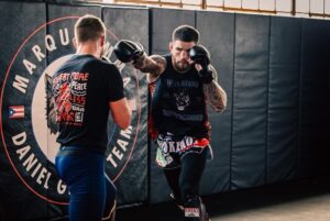 Paul Felder Instagram - Day by day. Just enjoying this insane sport again. Thanks @seanbradymma for the rounds. @coach.john215 for a killer practice as always. #ironlung #phillymma #backinthepool amazing photos as always by @_curtisee