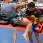 Paul Felder Instagram - I’m enjoying hitting things as hard as I can. No matter what, I feel like I’ve found a part of me that was missing. LFG #irishdragon #ironlung #muaythai #paulfelder #ufc @ryancafaromma @suckerpunchent