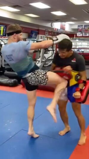 Paul Felder Instagram - I’m enjoying hitting things as hard as I can. No matter what, I feel like I’ve found a part of me that was missing. LFG #irishdragon #ironlung #muaythai #paulfelder #ufc 
@ryancafaromma 
@suckerpunchent