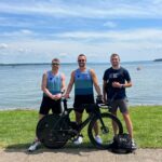 Paul Felder Instagram - Epic weekend with my family and @emjtriteam teammates! Wanted to hit a new PR and possible top 5 AG spot with my biggest fans in attendance! Mission accomplished. 3rd 70.3 this year and still improving. Jones beach is up next but before that lots of family time and UFC action! #ironlung #everymanjack #70.3