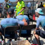 Paul Felder Instagram - Was a hard day out there at Oceanside 70.3. Wasn’t the race I was planning but turned out to be the race I NEEDED! Lots of lessons learned, but the coolest part of the whole trip was bonding and racing with my new teammates at @emjtriteam .got to run side by side with teammate @intheair328 for over 8 miles! Side by side suffering and motivating each other to keep pushing. Definitely a moment I will never forget. Already can’t wait for Virginia blue ridge 70.3 in June! I’m coming for that podium soon 👊🏻 @talbotcox camera 📸 @johnonelio 📸
