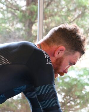 Paul Felder Instagram - Really cool Olympic distance race with @frenchcreekracing this past Saturday. Frozen hare 2! Swim was in the outdoor heated pool, then I did the bike course virtually(but had the course downloaded onto my bike computer to simulate the actual terrain/climbs) then did the run course in the brisk cold air 🥶. Amazing practice for the upcoming race season. Took it easy in the swim and tried to really push the bike and run. I forgot this race was only 6 mile run haha so actual time was 39:24! Definitely feeling ready for Oceanside April 1! #everymanjack #outdoors #triathlon #nolimits #ironlung 
P.s thanks to my coach for allowing the training shift 😝 @tilburydavis