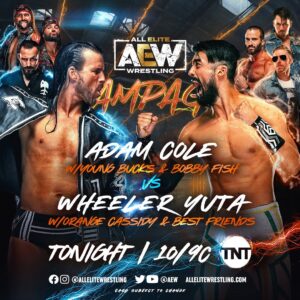Paul Gruber Instagram - Game face on. See you tonight, Cole 
#AEWRampage
