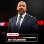 Paul Michael Lévesque Instagram - WWE elevates Paul "@TripleH" Levesque to Chief Content Officer.