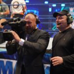 Paul Michael Lévesque Instagram - Tonight was an effort that brought together everyone @WWE so we could go on air and entertain our most important constituency ... YOU. Thanks for letting me get my hands (and @MichaelCole’s facial hair) dirty!!! #ThankYou #Smackdown @WWEPC