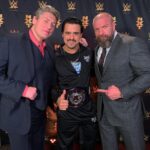Paul Michael Lévesque Instagram - The @wwenxt Cruiserweight Champion @_garzajr debuts the new title design tonight at #WorldsCollide. #WeAreNXT #NXTUK