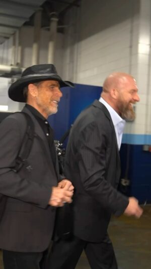 Paul Michael Lévesque Instagram - It’s #RoyalRumble day, @shawnmichaelswwe is here, and #WrestleMania season is officially underway…

Are. You. Ready?