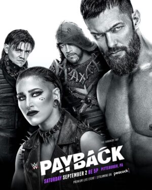 Paul Michael Lévesque Instagram - On September 2, live from Pittsburgh… 

Payback is coming. #WWEPayback @peacock @wwenetwork