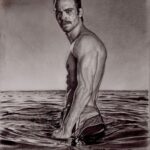 Paul Walker Instagram – Very cool #PaulWalkerArt of his 2005 @MensHealthMag shoot from romseskype on DeviantArt! ✏️ #FanArtFriday #TeamPW