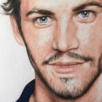 Paul Walker Instagram - This texture though! #FanArtFriday by @alpayagiz #TeamPW