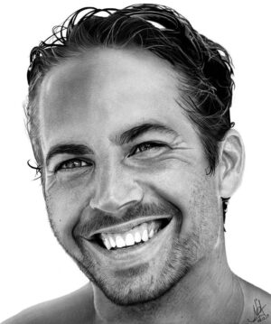 Paul Walker Instagram - Shout out to the talented McMiller94 from @DeviantArt for this incredibly realistic #PaulWalker sketch! ✏️ #FanArtFriday #PaulWalkerArt

#TeamPW