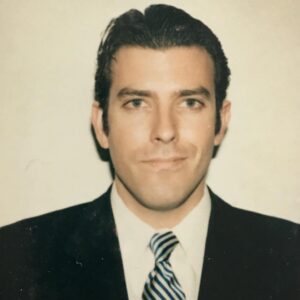 Paul Walling Instagram - #tbt to a past life of suit wearing and hair gelling. What. a. dork. 👔 #businessbaby
