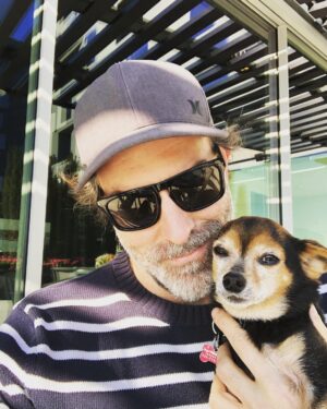 Paul Walling Instagram - Dude, do you even stripe? ❤️ #adoptdontshop @dogswithoutborders