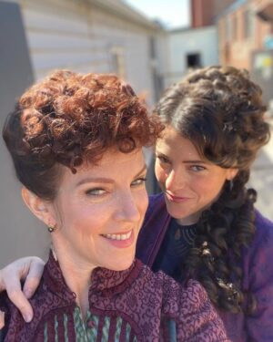 Paula Brancati Instagram - Slasher: Ripper is out today on @amcplus @shudder & @hollywoodsuite! 
I play Viviana - she likes chocolate, sleeping in, and a heavy flirt.

Big ❤️ to this cast & crew and tnx to @amartinon @iancarpenter99 & @_adammacdonald for inviting me back to play!