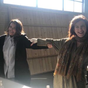 Paula Brancati Instagram - a very happy wrap to our cast & crew who are seriously wonderful. ✨✨ many of the pics i have are spoilery so here are a couple without tears, little to no blood, and smiles which is all pretty off brand for our show. big love & tnx to our fearless leaders @iancarpenter99 & @_adammacdonald and to @amartinon for making all my horror dreams come true. 🖤 we can’t wait to share s4 with you!!!!