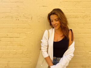 Paula Brancati Instagram - When @maximroy_ asks you to post up against a brick wall you just listen!