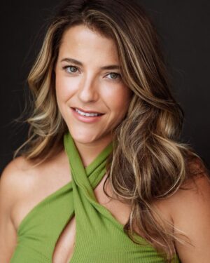 Paula Brancati Instagram - hello this is me photographed in the only top that matters to me and it’s chomping at the bit for spring to hit so i can take her out for a spin again!! 

📸 by @jaclynvoglphotography 💚
MU by @facesbytoru 
hair styled by @rae_galutira 
highlights by @giadahhaircolour @chromahair.shop