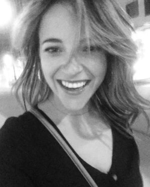 Paula Brancati Instagram - This is the face of someone who ate many snacks at 416 snack bar aka the cutest bar in all the land I don’t want to argue about this ok?