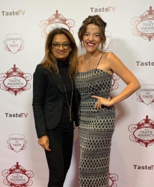 Paula Brancati Instagram - Thanks very much to the @tasteawards for @fromthevinemovie’s achievement in storytelling award — This film was a love letter to our Nonni so it felt fitting to wear one of Nonna’s dresses for the occasion 💃🏻❤️