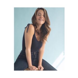 Paula Brancati Instagram - Puts jeans on for first time in a year, has very fun time shooting with the talented @manhire, promptly retires jeans.